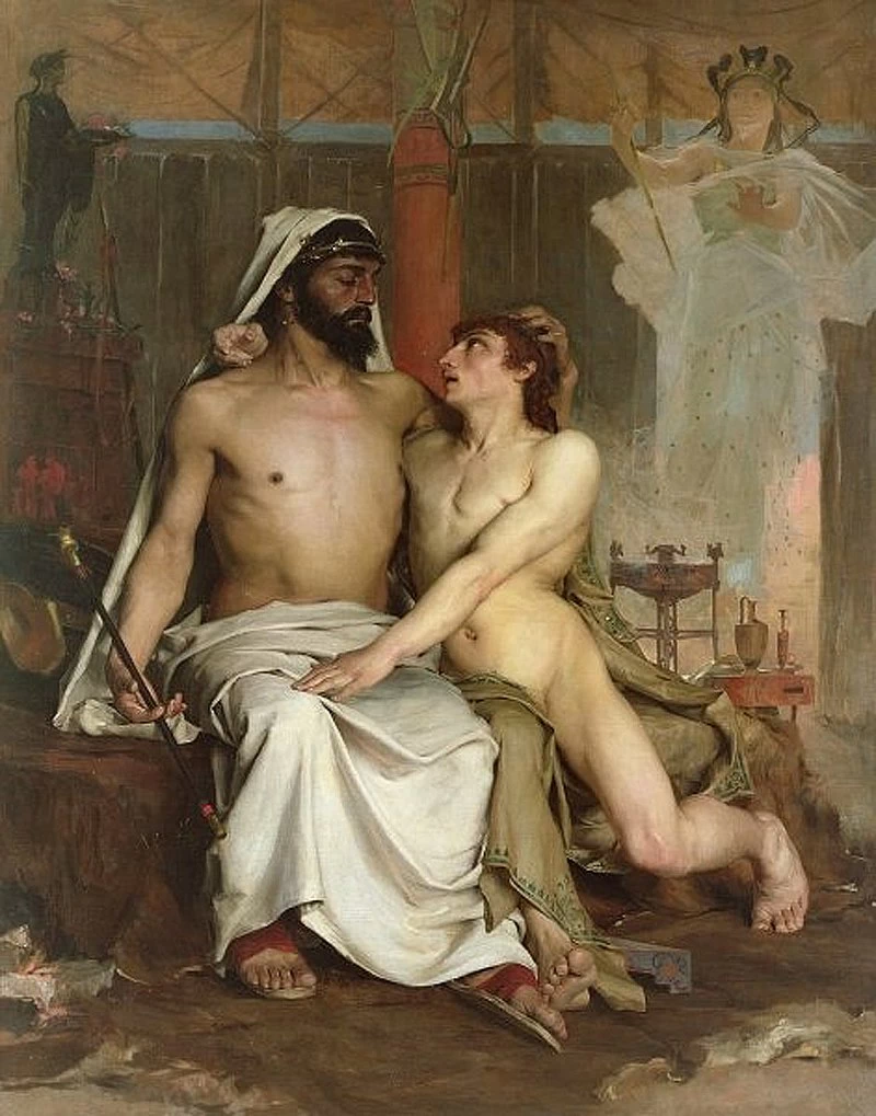 Il riconoscimento di Ulisse e Telemaco